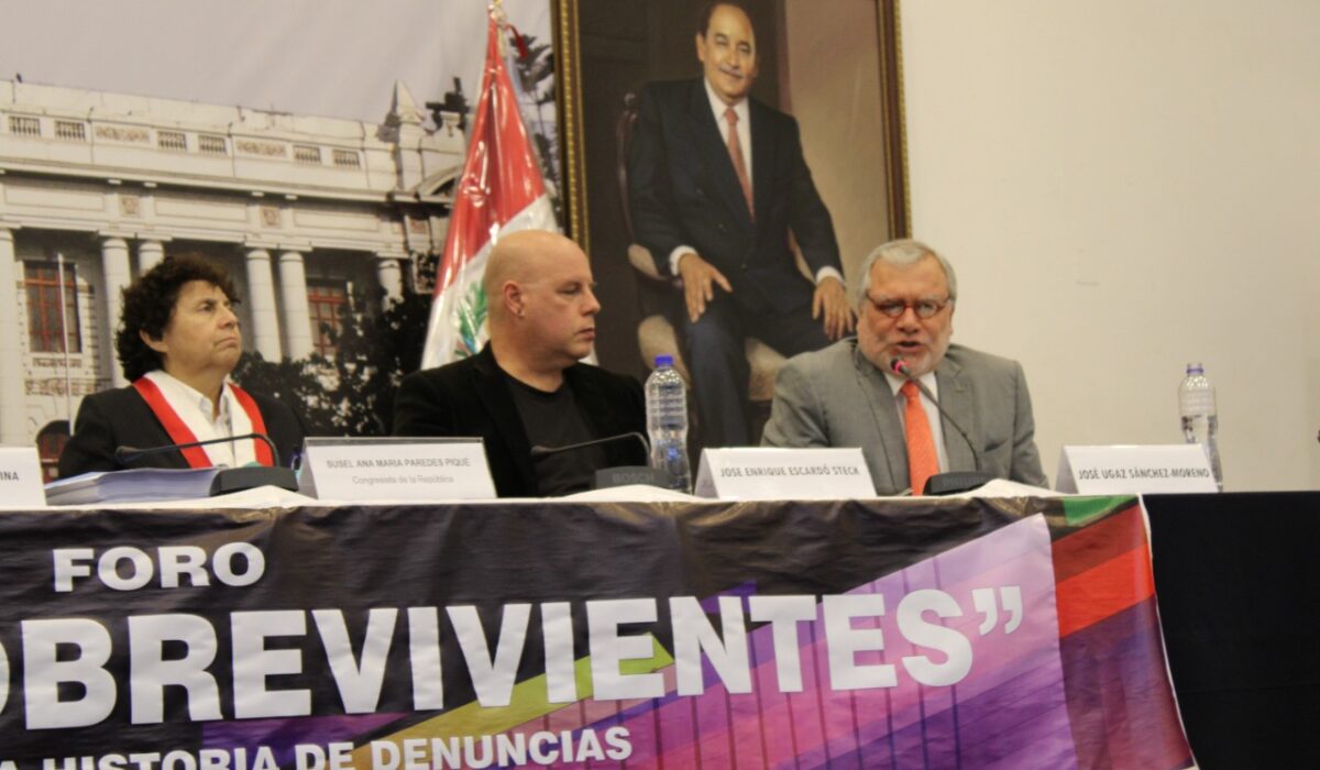 La Red de Sobrevivientes Perú fue presentada desde el Congreso de la República
